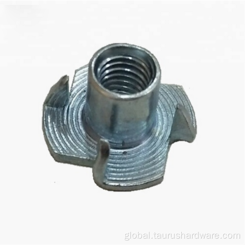 China Supply standard fasteners carbon steel galvanized nuts Manufactory